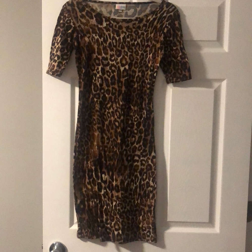 LULAROE Leopard Dress